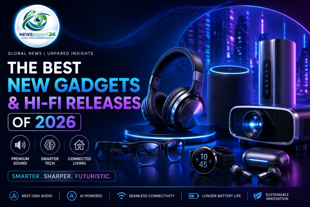 Best gadgets and hi-fi releases of 2026 including headphones, smart speakers, smart glasses and futuristic tech devices