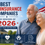 Best life insurance companies for seniors in the USA 2026 showing elderly couple and financial security planning