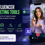 AI influencer marketing tools dashboard showing brand safety monitoring and agentic AI content optimization