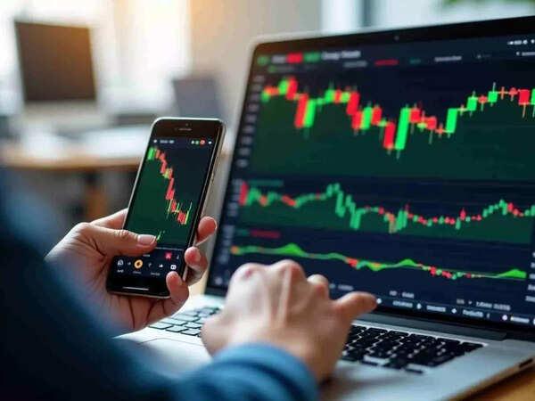 “US stock market futures chart showing S&P 500, Nasdaq, and Dow Jones trends”