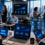 Best AI tools for business 2026 used by U.S. entrepreneurs with AI dashboards and automation technology