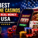 Best Online Casinos for Real Money USA featuring trusted casino sites, mobile gaming, jackpots, and secure online gambling options.